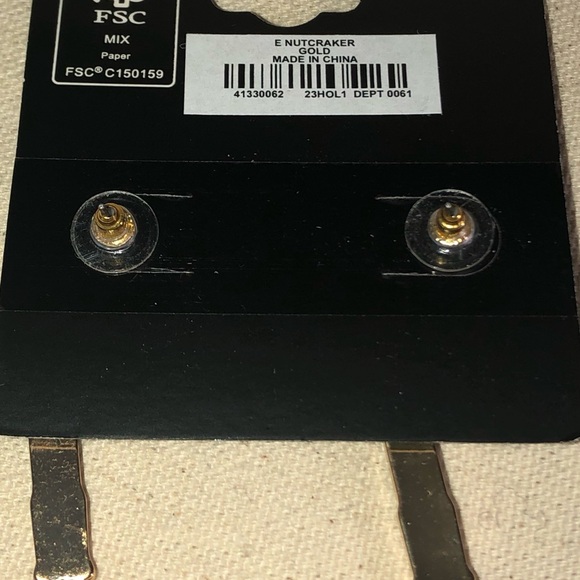 Torrid NWT Nutcracker Charm Post Earrings - Picture 9 of 12